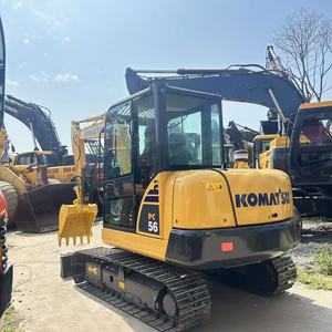 Used KOMATSU PC56-7 PC56-8 Hydraulic Crawler Excavator 5 Ton Mini Digger <b>Construction</b> <b>Machinery</b> PC56-8 for Sale - Product Image 4