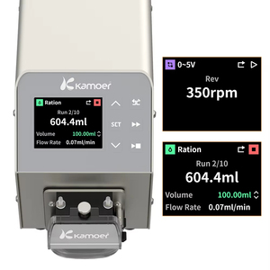 ปั๊มเพอริสตัลติก Kamoer <span class=keywords><strong>LLS</strong></span> Plus V3 แบบวงจรปิด มอเตอร์สเต็ปเปอร์ AC110V-220V ปรับความเร็วได้ 180 มล./นาที ปั๊มจ่ายสารเคมีอัจฉริยะสำหรับห้องปฏิบัติการ - Product Image 2