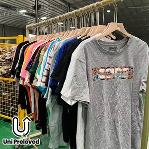 Camisetas <span class=keywords><strong>de</strong></span> Marca <span class=keywords><strong>de</strong></span> Segunda Mano F4 al por Mayor, Ropa Barata a Granel, Manga Corta, Estilo Casual Urbano, Suministro <span class=keywords><strong>de</strong></span> Fábrica China, Muestra en 7 Días - Product Image 1