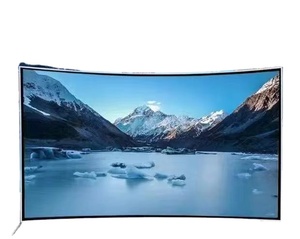 Televisor Inteligente LCD de Fábrica, Diseño Delgado y Plano, Pantalla Curva 4K, Tamaños de 32, 43, <span class=keywords><strong>50</strong></span>, 55, 65, 75, 85, 100 y 110 <span class=keywords><strong>Pulgadas</strong></span> - Product Image 1