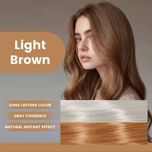 Tinta per Capelli Temporanea di Alta Qualità in 4 Colori, Crema Colorante Non Appiccicosa a Base di Erbe 500ml, Shampoo Colorante per Capelli - Product Image 3