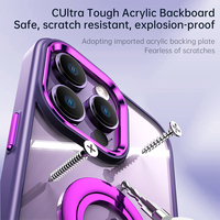 Casing HP Merk Factory Supply untuk iPhone 13 14 12 Pro Max dengan Ring Kickstand, Desain Baru