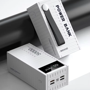 Meilleure vente : Batterie externe universelle pour smartphone, prête pour le camping, 50 000 mAh, haute capacité, chargeur rapide 66W, en plastique - Product Image 1