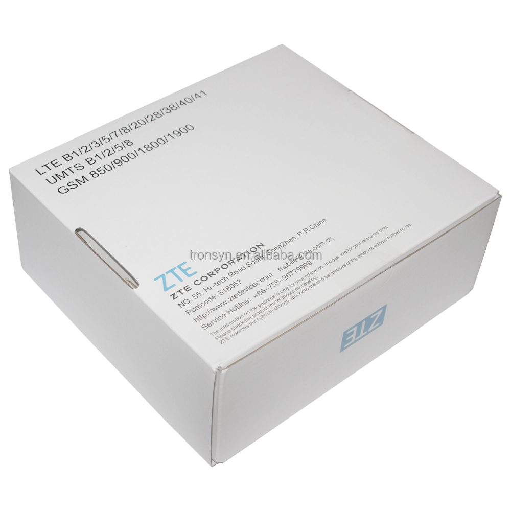 【ネット付】maru ZTE MF283u 150Mbs 4G LTE CPE Cube Wireless Router 4G Wifi