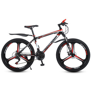 <span class=keywords><strong>Vélo</strong></span> VTT Adulte en Gros, 26/24 <span class=keywords><strong>Pouces</strong></span>, Acier Carbone, 21/27 Vitesses, Freins à Disque Doubles, Tout-Terrain, Entrepôt USA, Certifié CE - Product Image 1