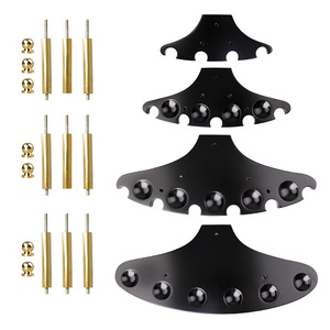 Muxiang 15 Seat Pyramid <b>Pipe</b> <b>Stand</b> Solid Wood Tobacco <b>Pipe</b> Rack With Holder For Smoking <b>Pipes</b> - Product Image 3