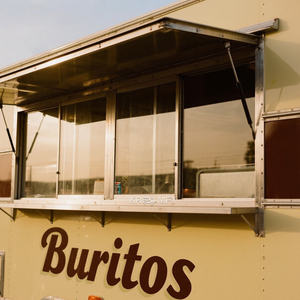 2025 Most Popular Chrome Color Coffee Truck Fast Food Mobile <b>Kitchen</b> Beer Trailer - Product Image 2