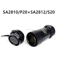 Prise d'aviation étanche WEIPU IP67 SA2810/P SA2812/S 2 3 4 7 8 8B 9 10 10B 12 16 17 20 24 26 35 accessoire de connecteur d'aviation