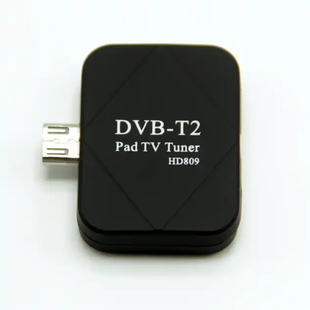 sintonizador de tv de dvb-t2 micro externo para android/android  móvil/tableta dvbt2