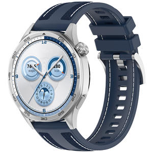 Correa de Nailon de 22 mm para Reloj <span class=keywords><strong>Huawei</strong></span> GT5 GT4 <span class=keywords><strong>46</strong></span> mm Watch 4 5 Pro GT3 <span class=keywords><strong>GT2</strong></span> Pro <span class=keywords><strong>46</strong></span> mm, Correas Deportivas de Silicona Compuesta - Product Image 5