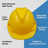 Casque de sécurité industriel antichoc de type V, casque de protection anti-collision pour la construction, l'usine et les projets en extérieur