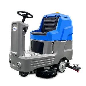 High Quality Durable Automatic Floor Scrubber For Sale Shopping Mall Floor Cleaning Equipment