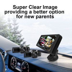 Baby Car <b>Mirror</b> Monitor 6.86 Inch HD Digital Night Vision Display TFT LCD <b>Reverse</b> Cam YB-686CA 6.86 Inch Car Baby Montor YB-686C - Product Image 5