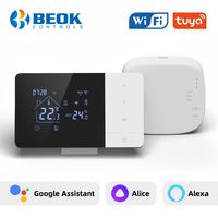 Termostato Inalámbrico para Caldera con Control Remoto IR y WiFi, BOT-506X, Programable Diariamente, Certificado CE/RED/ROHS, Carga de 3A