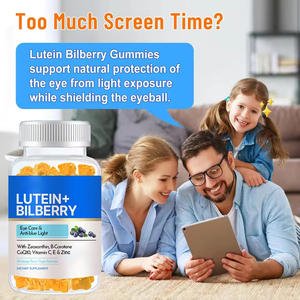 เยลลี่บลูเบอร์รี่ลูทีนเอสเตอร์ OEM วิตามินบำรุงสายตา ลูทีน พร้อมสารสกัดจากบิลเบอร์รี่ เมล็ดองุ่น และแอสตาแซนธิน สำหรับบำรุงดวงตา - Product Image 4