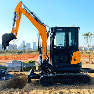 Miễn phí vận chuyển EPA 1.8T nhỏ micro máy xúc 1800kg retroexcavadora hidrolavadora <span class=keywords><strong>Mini</strong></span> Máy xúc với cabin - Product Image 4