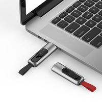 Kustomisasi Massal UM79 Flash Drive USB Logam dengan Tali Kecepatan Tinggi Baru 32GB/64GB USB 3.0 Hadiah Promosi
