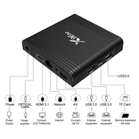 Nouveau x96 air amlogic s905x3 4 go 8 go 32 go 64 go 128 go 8k smart android 11 set top tv box x96 air