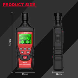 <span class=keywords><strong>D</strong></span>étecteur de monoxyde de carbone Habotest Ht621 Mesure haute précision Peut prévenir efficacement l'arrivée en cas <span class=keywords><strong>d</strong></span>'accident <span class=keywords><strong>d</strong></span>'empoisonnement - Product Image 5