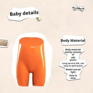 Pantalon électrolytique coloré modèle de jambe vêtements pour enfants modèle de demi-corps modèle de jambe magasin de vêtements fenêtre pantalon support de moule - Product Image 4
