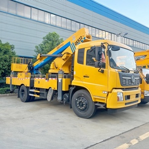 Venta Directa de Fábrica, Camión de Trabajo Aéreo de 32 m, Camión de Trabajo Aéreo Dongfeng de 30 m, Camión Diésel para Mantenimiento de Alumbrado Público - Product Image 1