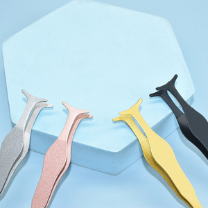 Shinno Eyelash Tweezers Stainless Steel Smooth Tip Precision Makeup Tool For False Lashes - Product Image 3