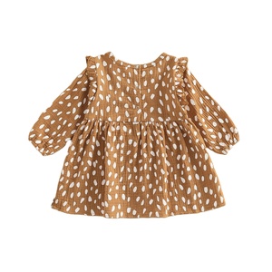 Hongbo robe à manches longues tricotée super confortable pour filles de 1 à 12 <span class=keywords><strong>ans</strong></span> <span class=keywords><strong>jupe</strong></span> dos nu pour <span class=keywords><strong>fille</strong></span> de <span class=keywords><strong>10</strong></span> <span class=keywords><strong>ans</strong></span> de haute qualité personnalisée ODM - Product Image 2