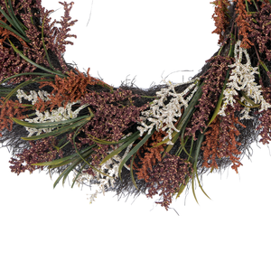 12"14"18"22"26" Autumn Grass <b>Wreaths</b> with Wheat Ears Plastic Artificial Vine Bulk Purchase of High Grade <b>Wreaths</b> - Product Image 3