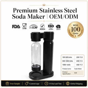 Nouveauté 2024 : <span class=keywords><strong>Machine</strong></span> à Soda Portable pour Boissons Pétillantes Maison, Idéale pour Camping-Car et Usage Extérieur - Product Image 1
