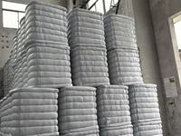 Vente en gros usine de fibres de polyester vierges solides 15D 64mm, matière première pour filage et rembourrage