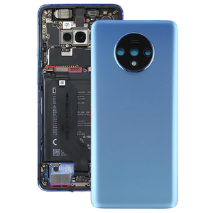 Teléfono móvil para <span class=keywords><strong>One</strong></span> <span class=keywords><strong>Plus</strong></span> <span class=keywords><strong>7T</strong></span> funda trasera para OnePlus <span class=keywords><strong>7T</strong></span> carcasa trasera puerta de la batería con reemplazo de lente de cámara - Product Image 1