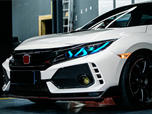 Nuovi Fari Anteriori a LED RGB Modificati Auto-y per <span class=keywords><strong>Honda</strong></span> <span class=keywords><strong>Civic</strong></span> 2016-2020 Accessori Auto per Tuning - Product Image 3