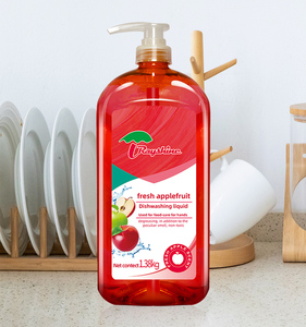 Rayshine Eco-friendly Kitchen Supply Apple Fragrance Liquid <strong>Detergent</strong> For <strong>Dish</strong> Washing <strong>Detergent</strong> Bulk 1.38KG - Product Image 2