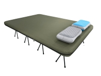 Lit de camping pliable et léger, idéal pour les voyages en plein air - Écologique - Vente flash