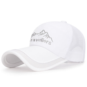 Sombrero de sol informal para exteriores de verano para hombre, nuevo estilo, gorra de béisbol de malla de leopardo con ala extendida, diseño de Montañismo transpirable, venta al por mayor - Product Image 4