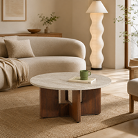 Table d'appoint en marbre de haute qualité pour salon et chevet – Vente en gros