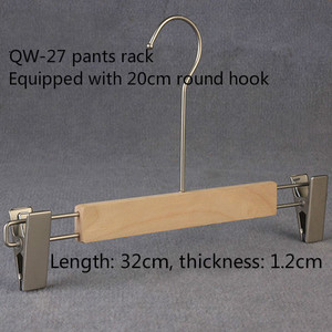 Cintre en bois couleur bois naturel sans laque, cintre en bois massif de haute qualité, cintre en bois pour <span class=keywords><strong>magasin</strong></span> de vêtements pour hommes et femmes, cintre en bois personnalisé LOLG - Product Image 4