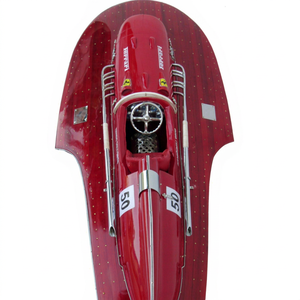 Modèle de bateau d'artisanat en bois à vendre accessoire de jouet gonflable - Product Image 1