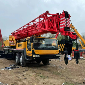 Grúa sobre camión Sany de 80 toneladas usada, sistema hidráulico original en buen estado - Product Image 1