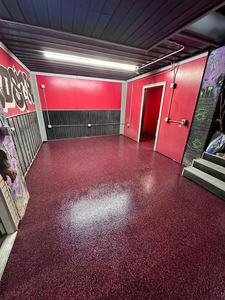 LSY 2:1 Selbst nivellierende 100% feste Epoxid-Grundierung mit dekorativen Flocken chips 1/4 "40 lb Box für die Beschichtung und Lackierung von Garagen böden - Product Image 6