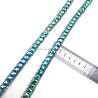 Ruban de strass thermocollant en gros pour costumes et accessoires DIY – Bordures de strass pour carnaval