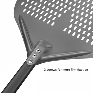 Outils de cuisson Offre Spéciale <span class=keywords><strong>pelle</strong></span> à pizza perforée <span class=keywords><strong>pelle</strong></span> à pizza rectangulaire revêtement dur en <span class=keywords><strong>aluminium</strong></span> palette à pizza pour four commercial - Product Image 4