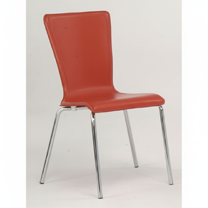 Table et chaises de salle à manger au design moderne Mobilier de maison empilable en bois pour la cuisine - Product Image 1