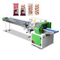 Machine à emballer les oreillers de barre de chocolat pour les industries alimentaires Emballage de pochette Remplissage Feuille d'étiquetage/sac/Film