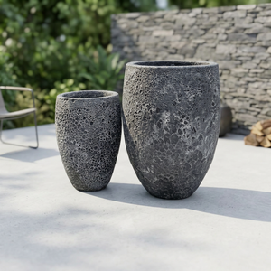 Pot de fleurs moderne en plastique, prix d'usine, vente en gros, jardinière haute pour sol, jardin, maison, bureau, salon, intérieur, extérieur, décoration - Product Image 3