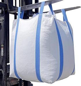 Huamaohengchun Bulk Bag,2 Ton Bag,4400lbs SWL Safty Factor 3:1,35"L x 35"W x 43"H, Heavy Duty Bulk Bags for Industry Agriculture - Product Image 1