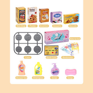 FiveStar Factory, venta al por mayor, supermercado de plástico, compras, caja registradora, juguete, juego de simulación para niños, preescolar - Product Image 5