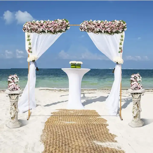 Kim Loại vòm vuông đứng đám cưới vòm Backdrop đứng Photo Booth nền trang trí - Product Image 4