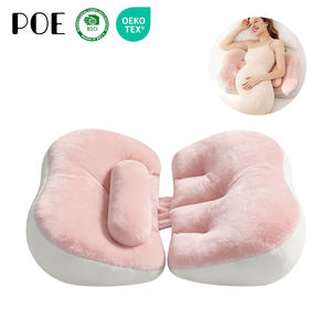 Oreiller <span class=keywords><strong>de</strong></span> grossesse et <span class=keywords><strong>de</strong></span> <span class=keywords><strong>maternité</strong></span> <span class=keywords><strong>de</strong></span> haute qualité, lavable, pour un confort optimal pendant l'allaitement, 100% polyester, design moderne - Product Image 1