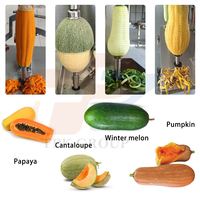 Papaja Schilmachine Semi-Automatische Ananas Schilmachine Fruit Ananas Schilmachine